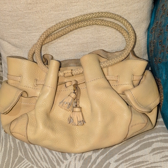 Cole Haan Beige Leather Satchel - Vintage - 2006 main image 9